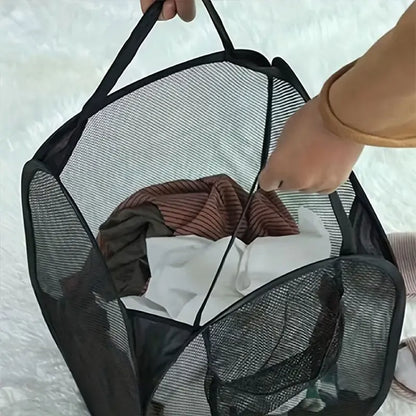 Portable Foldable Laundry Storage Basket