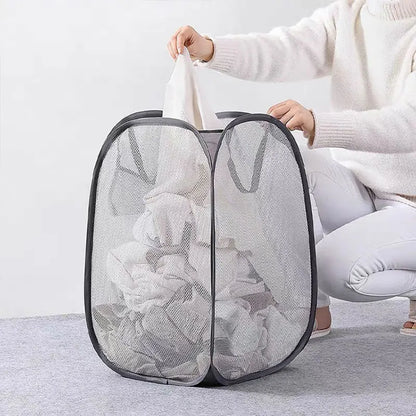 Portable Foldable Laundry Storage Basket